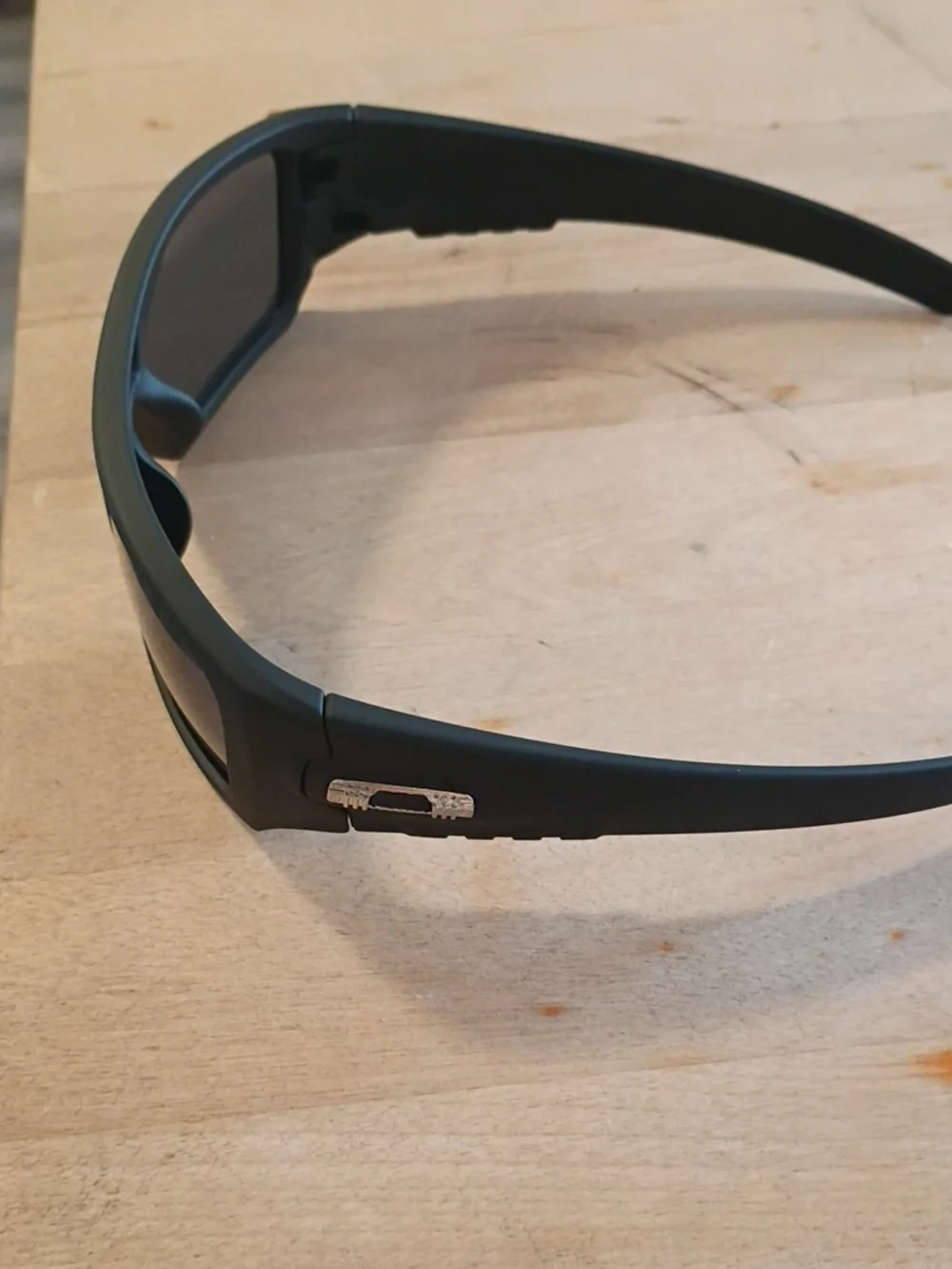 Matte Black Polarized Sport Sunglasses